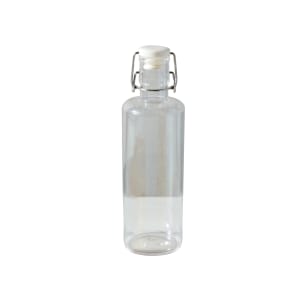 166-WBC36 36 oz Water Bottle w/ Lid - Plastic, Clear