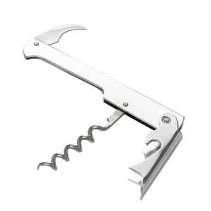 American Metalcraft WCS867 Waiter&#039;s Corkscrew w/ Foil Cutter &amp; Bottle Cap Opener, Stainless