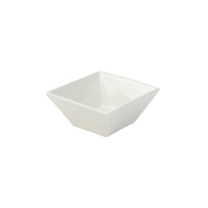 166-WFB6 6" Square Bowl w/ 25 oz Capacity, White/Porcelain