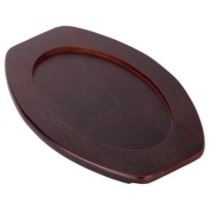 166-WPU71 Sizzle Platter Underliner, 11 1/2" x 8 1/4", Wood