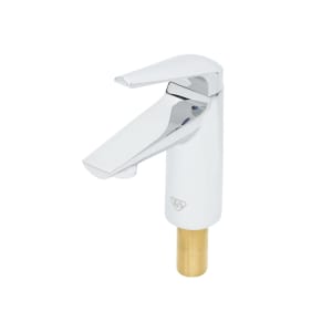 064-BP2704 Deck Mount Lavatory Faucet w/ 4 1/8" Spout & 0.5 gpm Spray Outlet - Single Hole, Polished Chrome