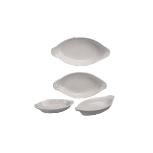 793-DC626 4 1/2 oz. Oval, Ceramic Rarebit, White