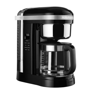 449-KCM1209OB 12 Cup Drip Coffee Maker w/ Programmable Warming Plate - Onyx Black