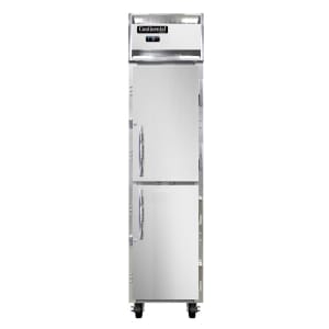 160-1FSENHD 17 3/4" Slim Line One Section Reach In Freezer, (2) Right Hinge Solid Doors, 115v