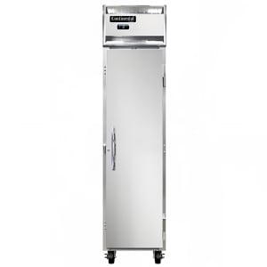 160-1FSENSS 17 3/4" Slim Line One Section Reach In Freezer, (1) Right Hinge Solid Door, 115v