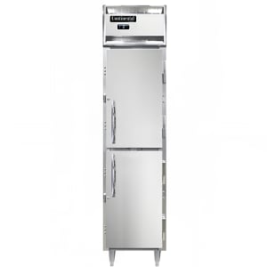 160-D1FSENHD 17 3/4" One Section Reach In Freezer, (2) Solid Doors, 115v