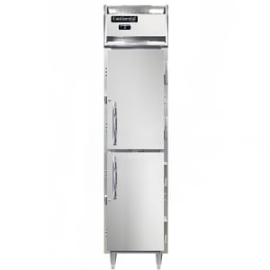 160-D1FSENSSHD 17 3/4" One Section Reach In Freezer, (2) Solid Doors, 115v