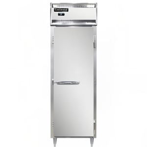 160-D1RNSS 26" One Section Reach In Refrigerator, (1) Right Hinge Solid Door, Top Compressor, 115v