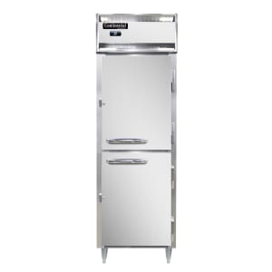 160-D1RNPTHD 26" One Section Pass Thru Refrigerator, (4) Right Hinge Solid Doors, Top Compre...