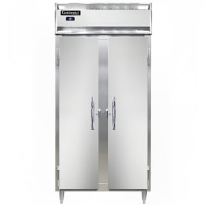 160-D2RSESNSS 36 1/4" Two Section Reach In Refrigerator, (2) Left/Right Hinge Solid Doors, Top Compressor, 115v