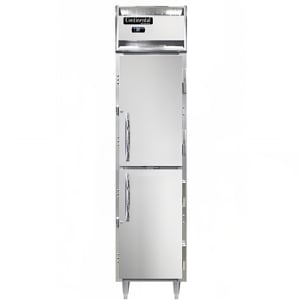 160-D1RSENSAHD 17 3/4" One Section Reach In Refrigerator, (2) Right Hinge Solid Doors, Top C...