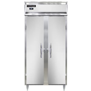 160-D2RSEN 36 1/4" Two Section Reach In Refrigerator, (2) Left/Right Hinge Solid Doors, Top Compressor, 115v