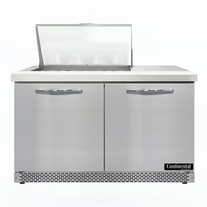 160-D48N12MFB 48" Designer Line Sandwich/Salad Prep Table w/ Refrigerated Base, 115v