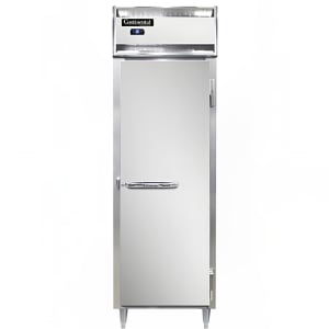 160-D1RSNSA 26" One Section Reach In Refrigerator, (1) Right Hinge Solid Door, Top Compresso...