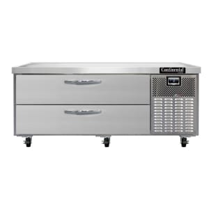 160-D60GFN 60" Chef Base Freezer w/ (2) Drawers - 115v