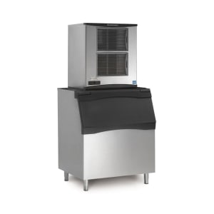 044-FS1222A32B842S 1100 lb Prodigy Plus® Flake Ice Machine w/ Bin - 778 lb Storage, Air Cooled, 2...
