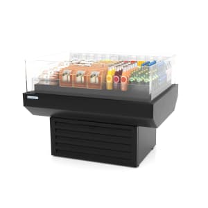043-SIM4AA 53 5/8" Horizontal Island Open Air Cooler w/ (1) Level, 115v