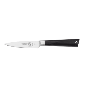 132-M19000 3 1/2" Paring Knife w/ Black Ergonomic POM Handle, High-Carbon German Steel