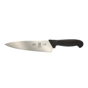 132-M13720 8" Chef's Knife w/ Black Textured Glass-Reinforced Nylon Handle, Ice Hardened High-Carbon German Ste
