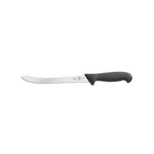 132-M13712 8 1/4" Semi-Flexible Fillet Knife w/ Black Textured Nylon Handle, High Carbon German Steel