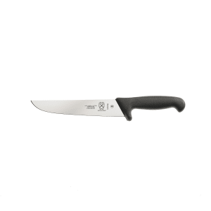 132-M13706 8 1/4" European Butcher Knife w/ Black Textured Glass-Reinforced Nylon Handle, Ice Hardened High-Car
