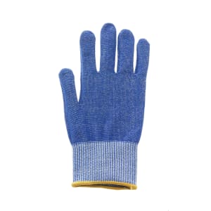 132-M33416BLS Small Cut Resistant Glove - Ultra Thin Polyethylene, Blue w/ Red Cuff