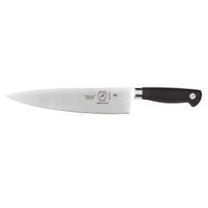 132-M21079 9" Chef's Knife w/ Black Non-Slip Santoprene® Handle, High-Carbon German Steel