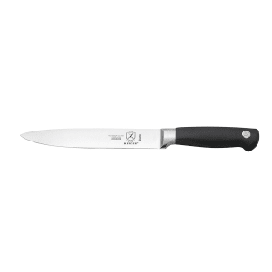 132-M20408 8" Carving Knife w/ Black Non-Slip Santoprene® Handle, High-Carbon German Steel