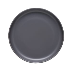 192-DRI18G 7 3/4" Round Driftstone Flat Coupe Plate - Porcelain, Granite