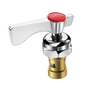 381-21309L Hot Stem Assembly Valve & Handle Repair Kit w/ 1/4 Turn for Royal Series Faucets & Pre-Rinse Units