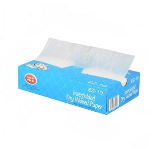 240-388931 Deli Paper - 12" x 10 3/4", Dry Wax, White