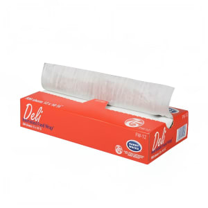 240-388936 Deli Paper - 12" x 10 3/4", Dry Wax, White