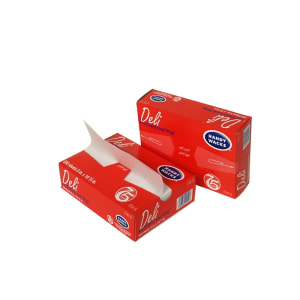 240-388938 Deli Paper - 8" x 10 3/4", Dry Wax, White