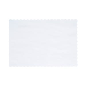 363-513316 Placemat - 14" x 10", Paper, White