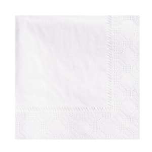 363-560188 1/4 Fold Beverage Napkins - 2 ply, White