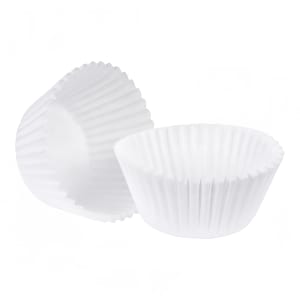 363-579466 Lapaco Baking Cup - 1 7/8" x 1 5/16", Paper, White
