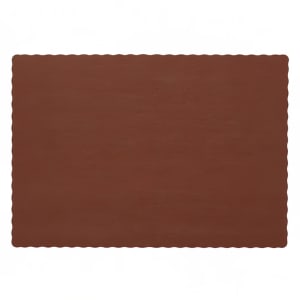 237-647775 Placemat - 13 1/2" x 9 1/2", Paper, Burgundy