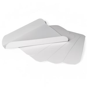 237-646862 Pizza Slice Holder - Paperboard, White
