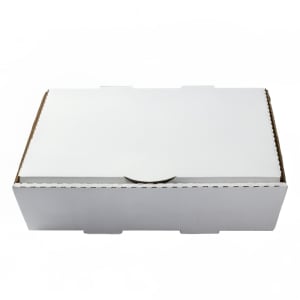 237-650145 Half Pan Catering Box - 13" x 10 7/8", White