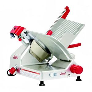 105-B14SLC Manual Meat & Cheese Slicer w/ 14" Blade, Belt Driven, Aluminum/Stainless Ste...