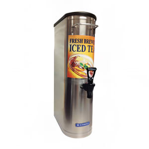 140-4G35NTD 3 1/2 gal Narrow Iced Tea Dispenser w/ Handles