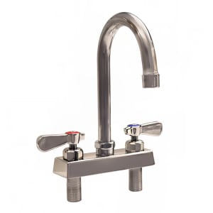 956-EVO4DM4G Deck Mount Faucet w/ 4 1/2" Gooseneck Spout & 4" Centers