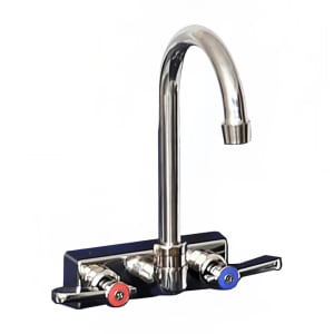 956-EVO4SM4G Splash Mount Faucet w/ 4" Gooseneck Spout & 4" Centers