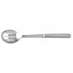 Browne 573155 Elite Slotted Serving Spoon, 11 3/4 in, Stainless Steel, Mirror Finish