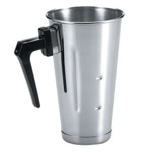158-57512 Malt Cup, 32 oz, with Handle, Stainless Steel