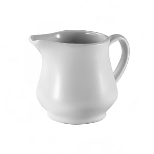 158-563930 6 oz Creamer - Ceramic, White