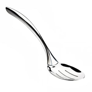 158-573181 Eclipse Serving Spoon, 10 in, Slotted, Ergonomic, 18/8 Stainless Steel