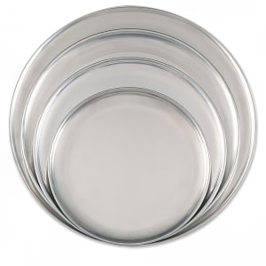 158-575315 Aluminum Pizza Plate, 15" Diameter, Solid, 1 mm Gauge