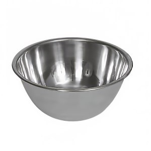 158-575908 8 qt Mixing Bowl, 11 3/4 in, Deep, 18/8 Stainless Steel