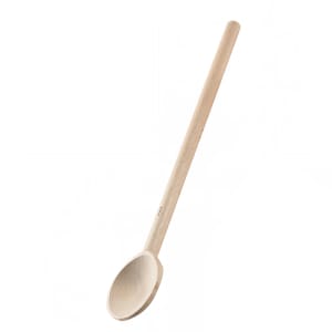 158-744568 Wood Spoon, 18 in, Heavy Duty, Alpine Beechwood w/ Wax Finish